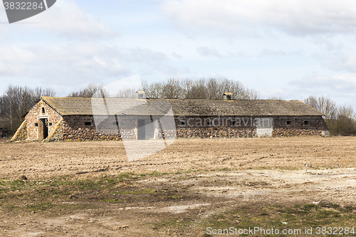 Image of plowed for crop land  