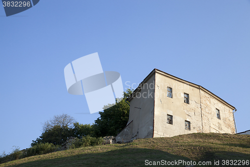 Image of ancient fortress, Grodno 