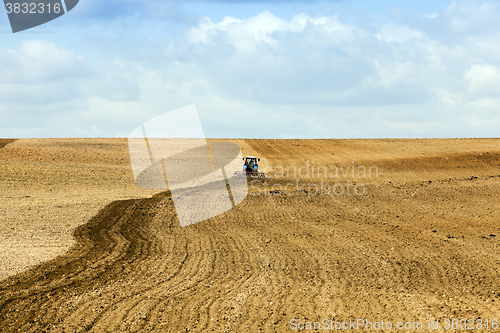 Image of plowed land for cereal  