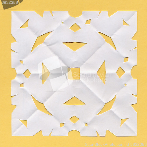 Image of Square paper doily