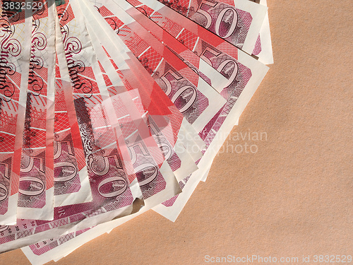 Image of Fifty Pound notes