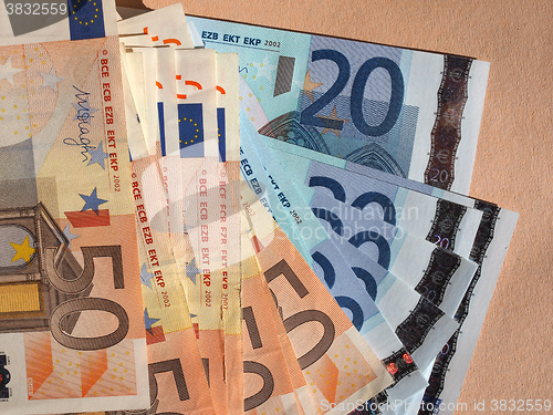 Image of Fifty and Twenty Euro notes