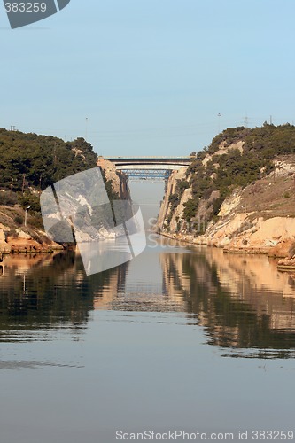 Image of reflections canal