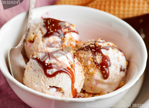 Image of bowl of ice cream
