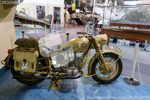 Image of BMW Motorcycle Afrika Corps 1942