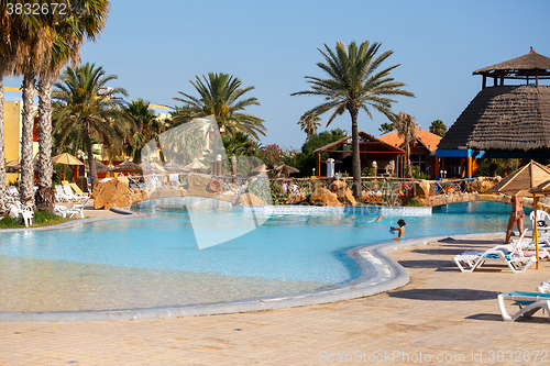 Image of luxury hotel resort in Tunisia