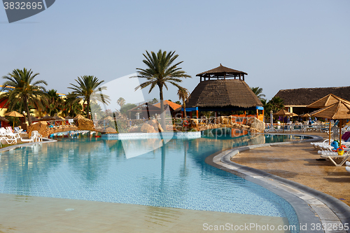 Image of luxury hotel resort in Tunisia