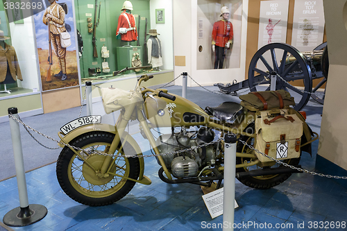 Image of BMW Motorcycle Afrika Corps 1942