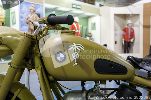 Image of BMW Motorcycle Afrika Corps 1942