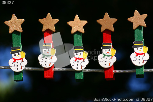 Image of Christmas-pegs