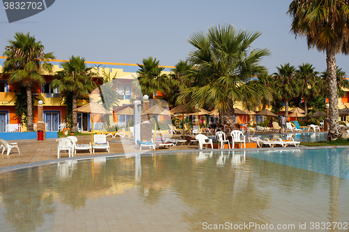 Image of luxury hotel resort in Tunisia