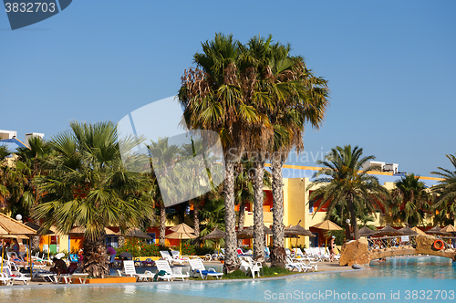 Image of luxury hotel resort in Tunisia