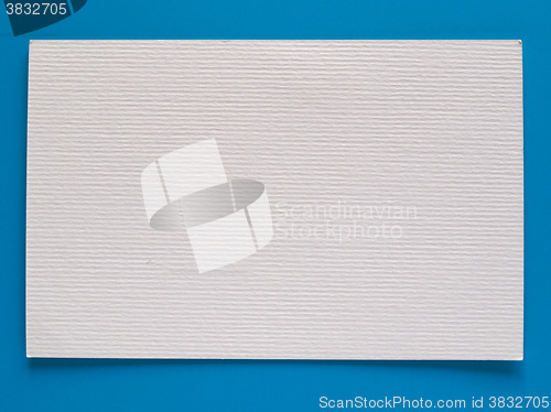 Image of Blank paper tag label