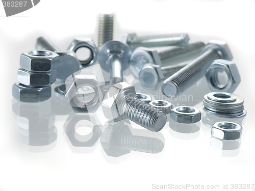 Image of screws and nuts