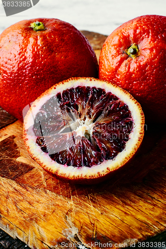 Image of unusual orange red