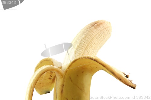 Image of open banana