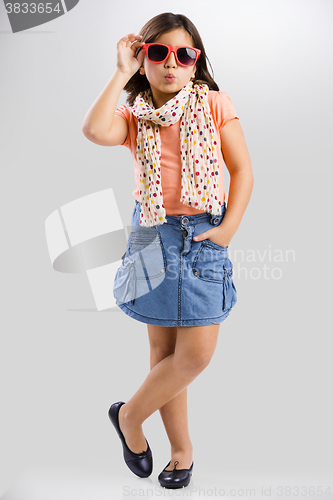 Image of Fashion little girl