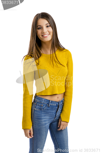 Image of Beautiful teenage girl