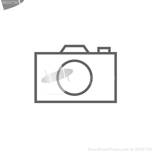 Image of Camera line icon.