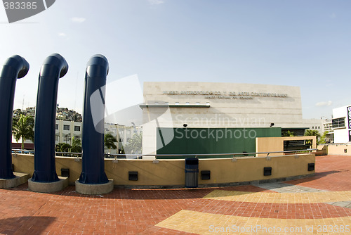 Image of editorial malecon 2000 art museum