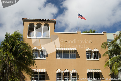 Image of famous hotel south beach