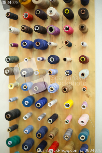 Image of Group of sewing threads