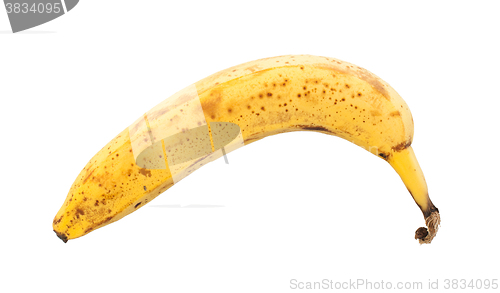 Image of Over ripe banana, isolated