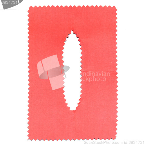 Image of Paper swatch sample