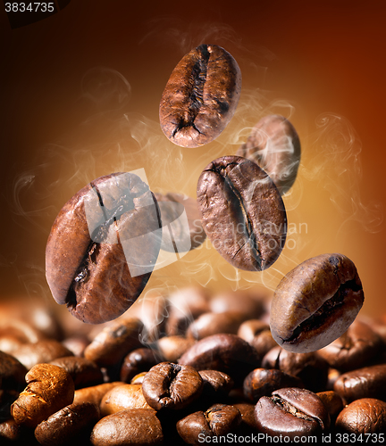 Image of Grains of coffee