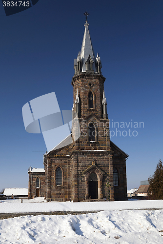 Image of Catholic Church,  close-up