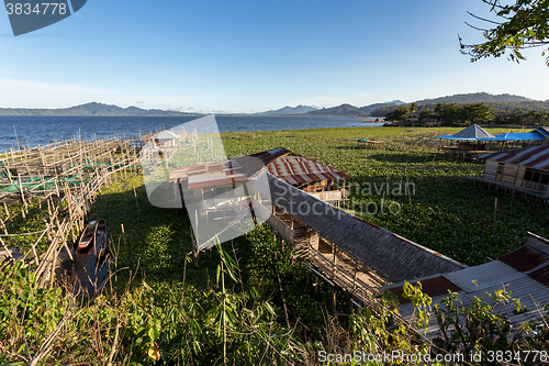 Image of Fish farm at Lake Tondano