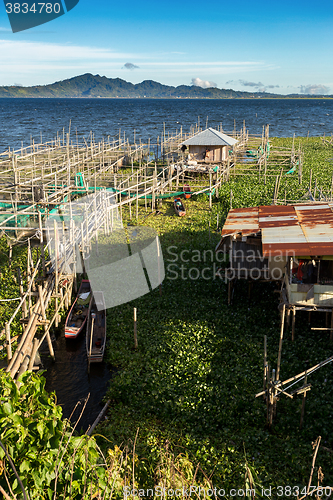 Image of Fish farm at Lake Tondano