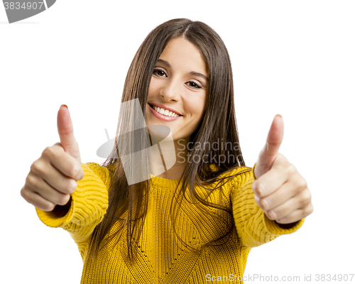 Image of Positive woman