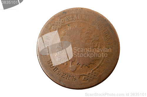 Image of old Russian coin  