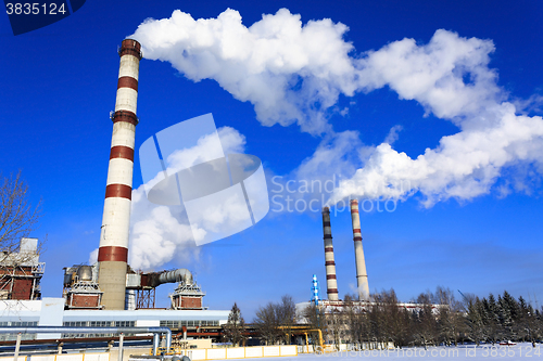 Image of power plant, industry  