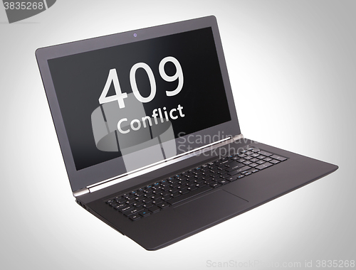 Image of HTTP Status code - 409, Conflict