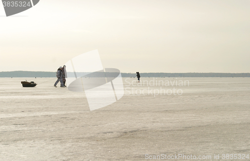 Image of Winter fishing