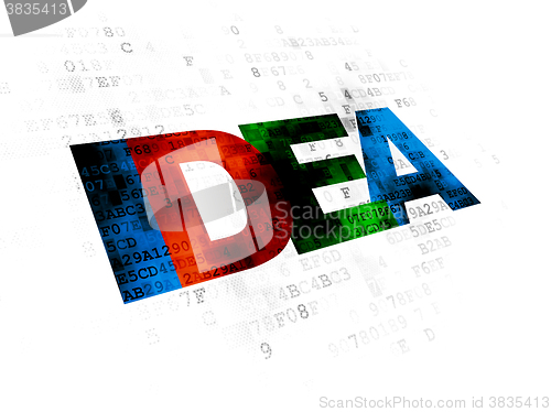 Image of Advertising concept: Idea on Digital background