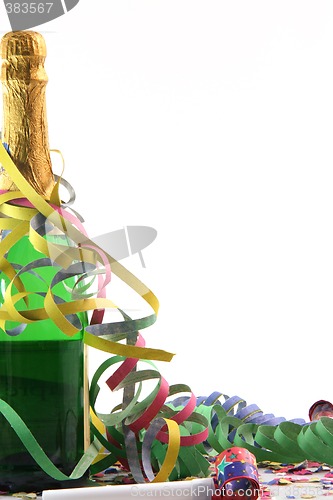 Image of champagne and party