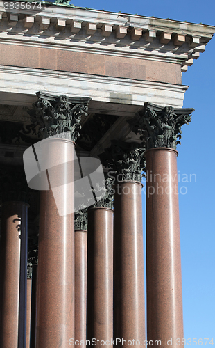 Image of  portico and columns