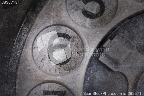 Image of Close up of Vintage phone dial - 6