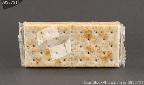 Image of Crackers in plastic