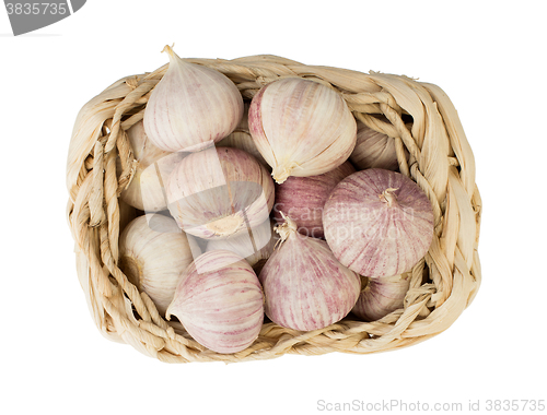 Image of Raw garlic (small) isolated