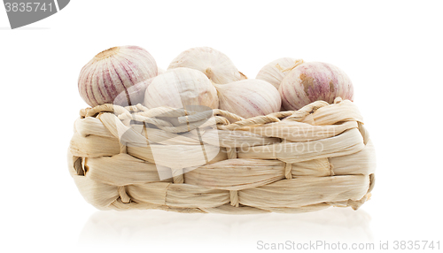 Image of Raw garlic (small) isolated