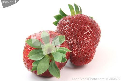 Image of close-up strawberries
