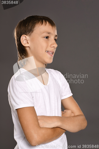 Image of Young smiling boy 