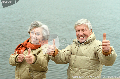 Image of Happy senior couple 