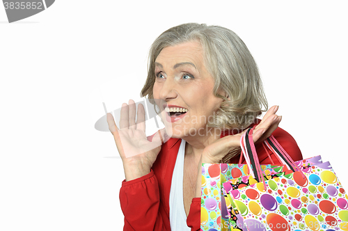 Image of woman with shopping bag