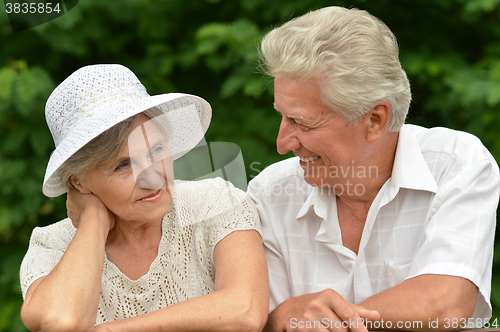 Image of Happy senior couple