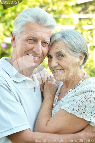 Image of Loving senior couple 
